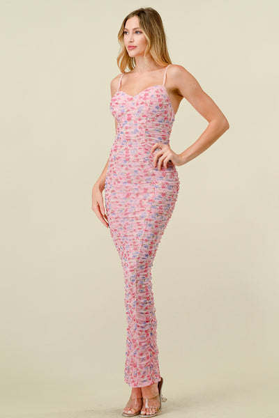 Riviera Maxi Dress - Pink
