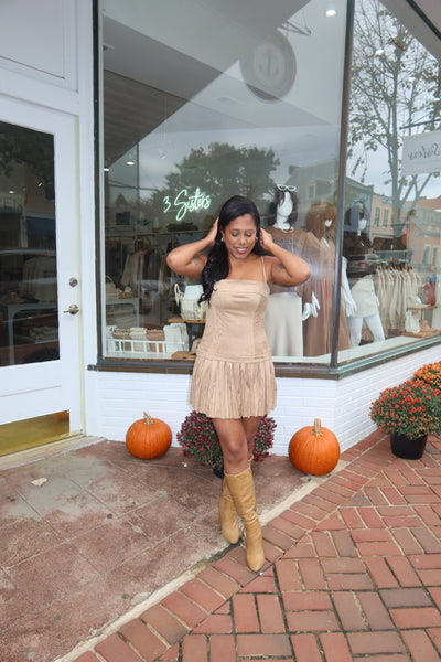 Saddlebrook Dress - Tan