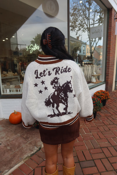 Harvest Ride Sweater - Natural