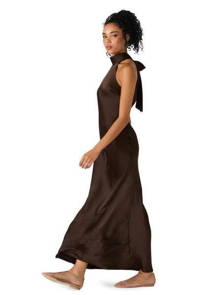 Steve Madden Lara Maxi Dress - Dark Espresso