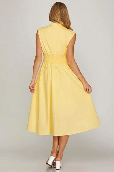 Monroe Maxi Dress-Yellow