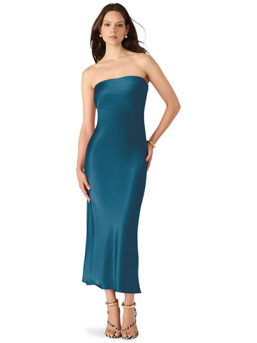 Steve Madden Jessamine Dress - Midnight Teal