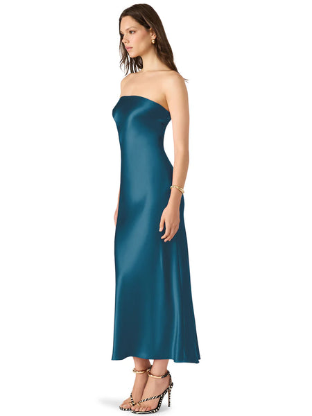 Steve Madden Jessamine Dress - Midnight Teal