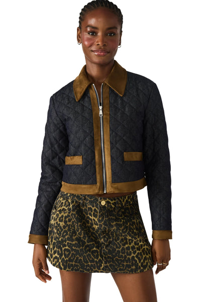 Steve Madden Agatha Jacket - Dark Indigo