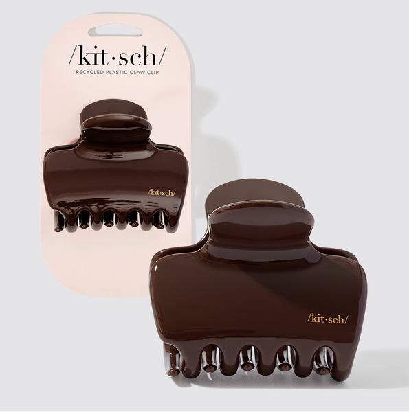 Kitsch Cloud Claw Clip-Chocolate