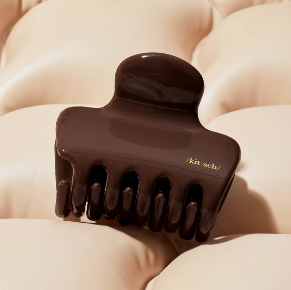 Kitsch Cloud Claw Clip-Chocolate