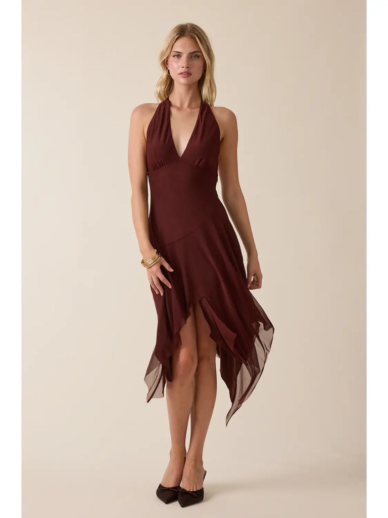 Sienna Dress-Chocolate
