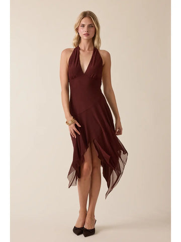 Sienna Dress-Chocolate
