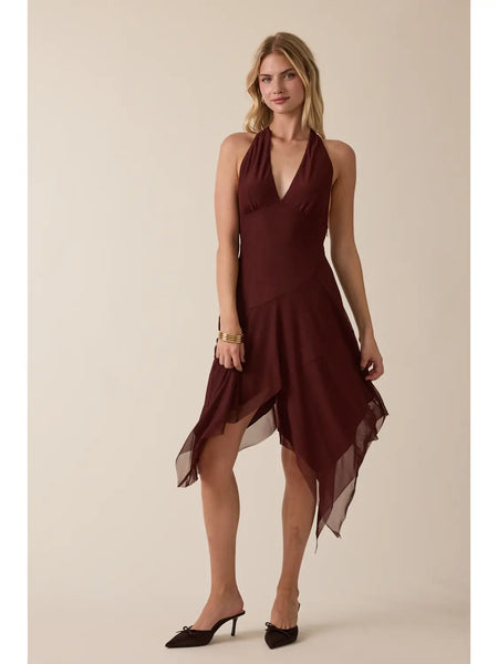 Sienna Dress-Chocolate