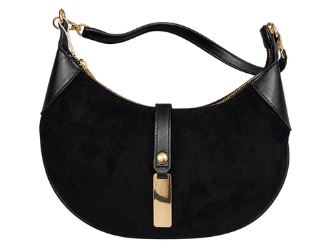SoHo Saddle Bag-Black