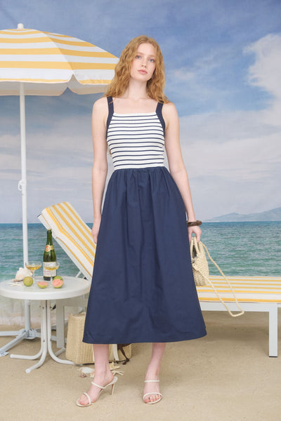 Nauti Maxi Dress - Navy
