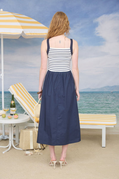 Nauti Maxi Dress - Navy