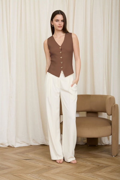 Luxe Top - Brown