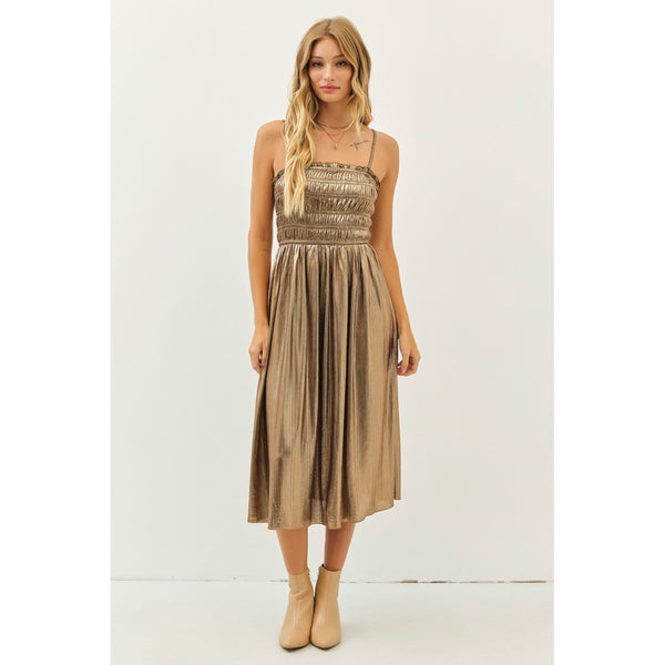 My Night Midi Dress - Bronze