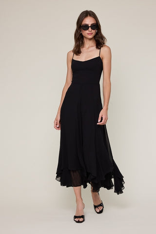 Noir Maxi Dress - Black