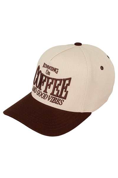 Running On Coffee & Good Vibes Hat