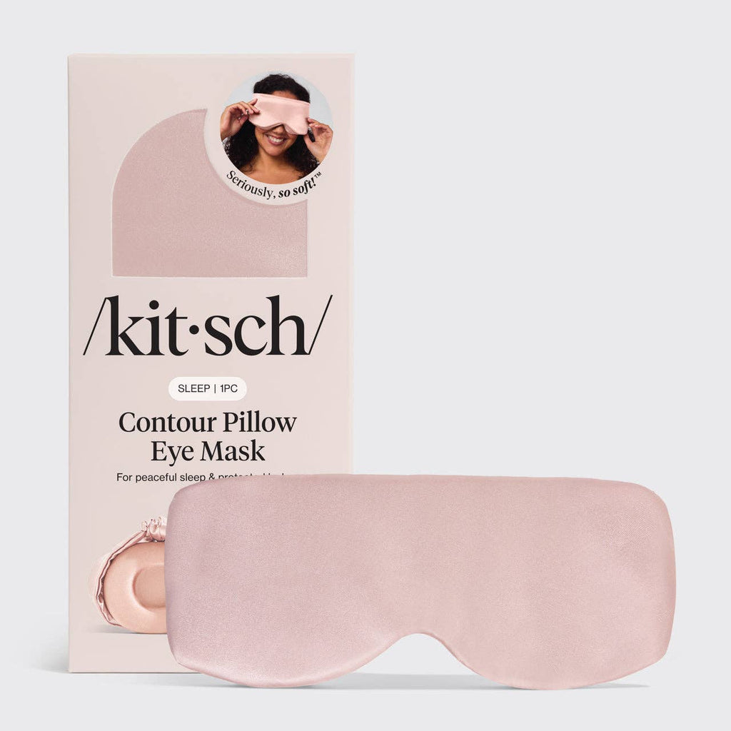 Kitsch Pillow Eye Mask-Blush