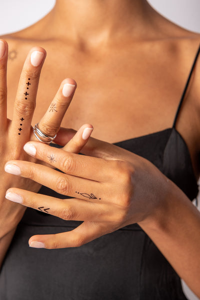 Temporary Tattoos - Fine Line Pack