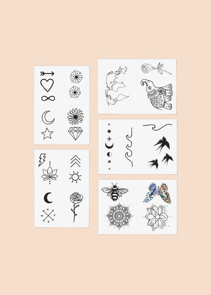 Temporary Tattoos - Best Sellers