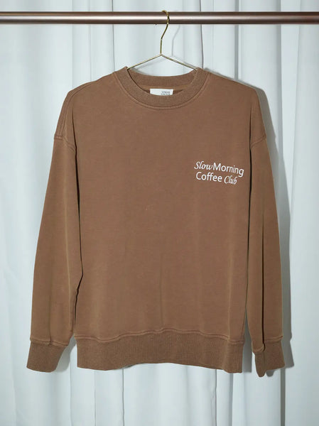 Coffee Club Sweatshirt-Mocha