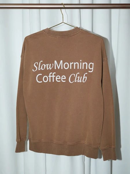 Coffee Club Sweatshirt-Mocha