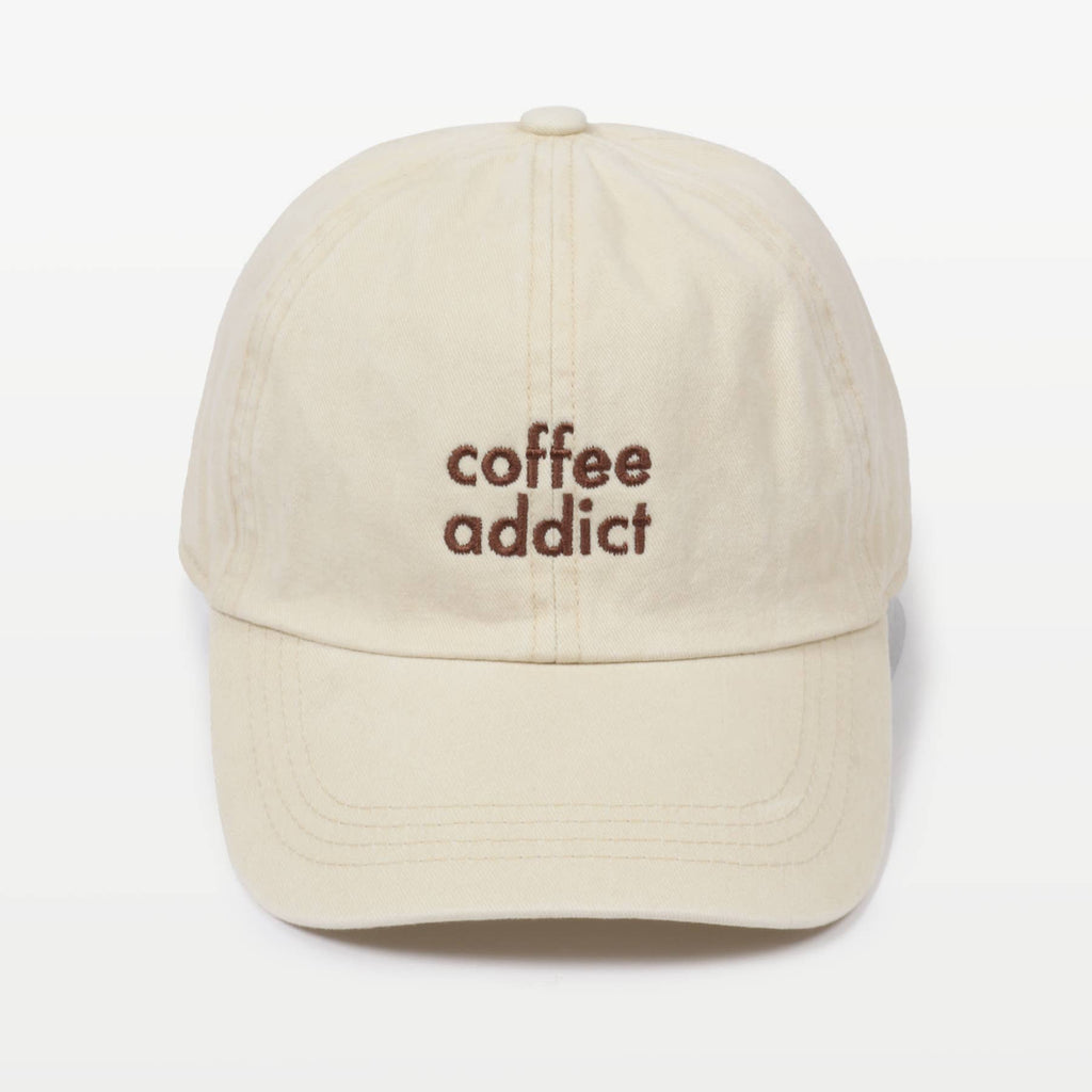 Coffee Addict Cap - Beige