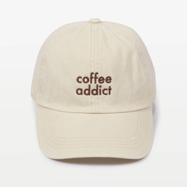 Coffee Addict Cap - Beige