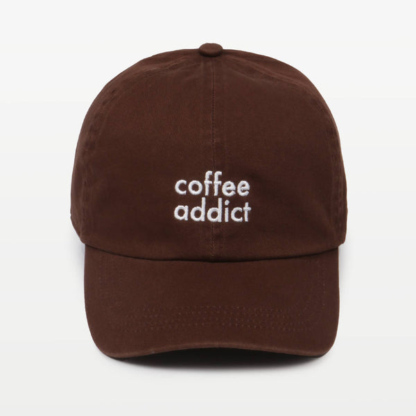 Coffee Addict Cap - Brown