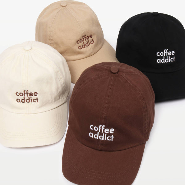 Coffee Addict Cap - Brown