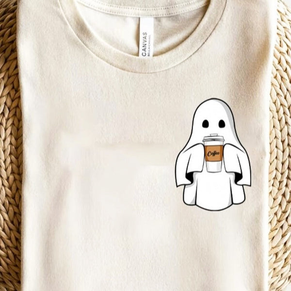 Ghost Coffee Logo T-shirt
