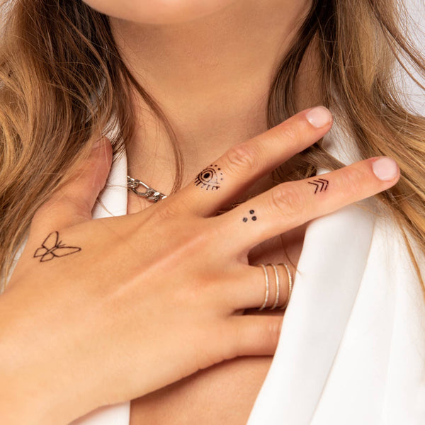 Temporary Tattoos - Barely There Pack