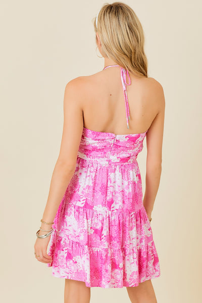 Malibu Dress-Pink