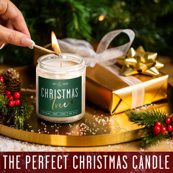 Christmas Tree Candle