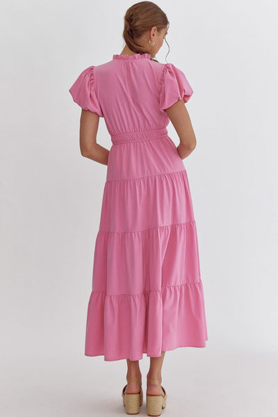 Escape Maxi Dress - Pink
