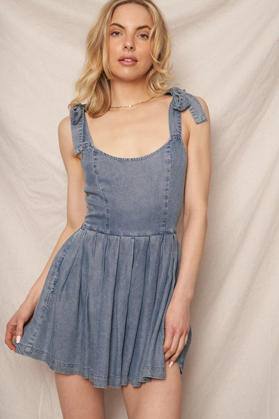 Indigo Dream Romper Dress