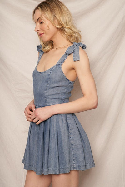 Indigo Dream Romper Dress
