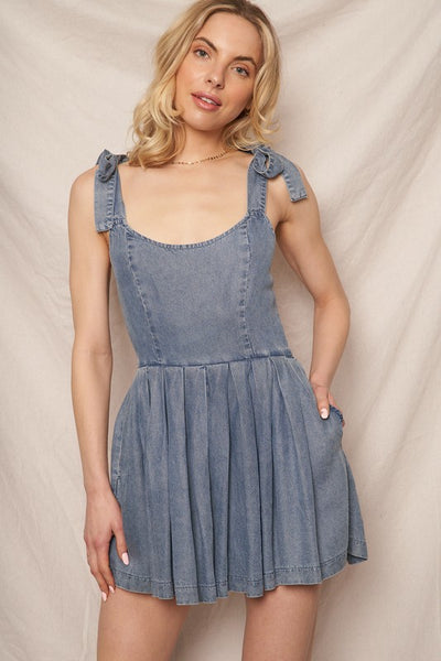 Indigo Dream Romper Dress
