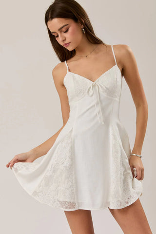 Sweet Escape Dress - White