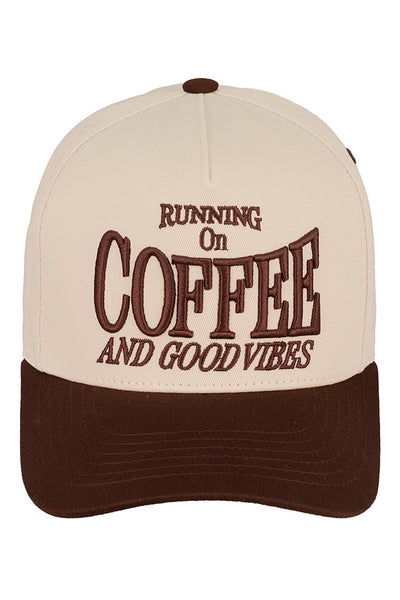 Running On Coffee & Good Vibes Hat