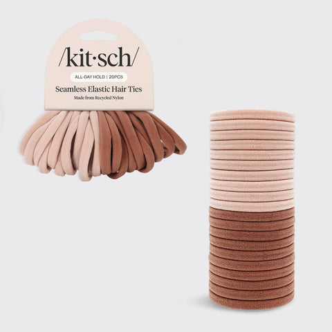 Kitsch Hair Elastic Set-Blush