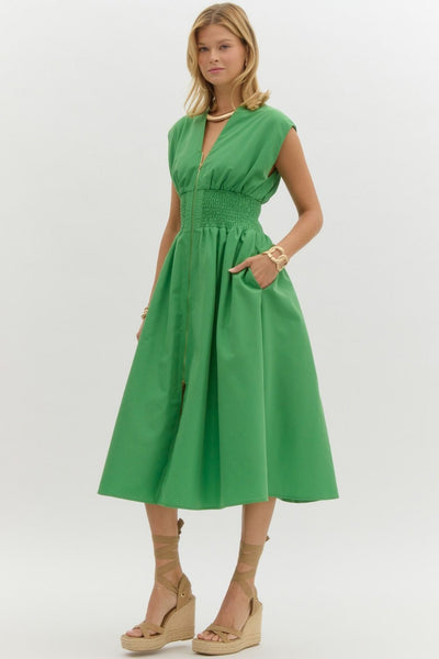 Marylin Maxi Dress - Green