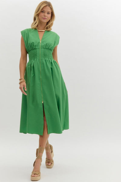 Marylin Maxi Dress - Green
