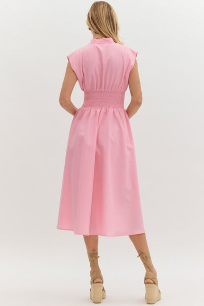 Marylin Maxi Dress - Baby Pink