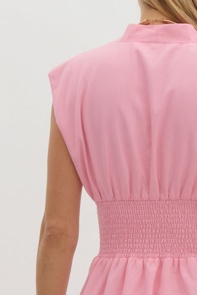 Marylin Maxi Dress - Baby Pink