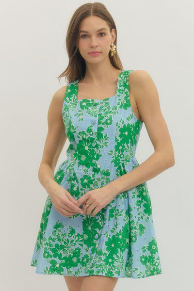 Palm Springs Eyelet Dress