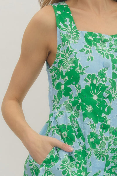 Palm Springs Eyelet Dress