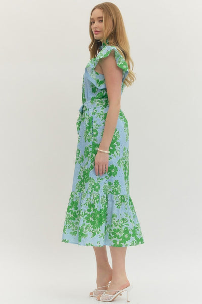 The Coastal Garden Maxi Dress