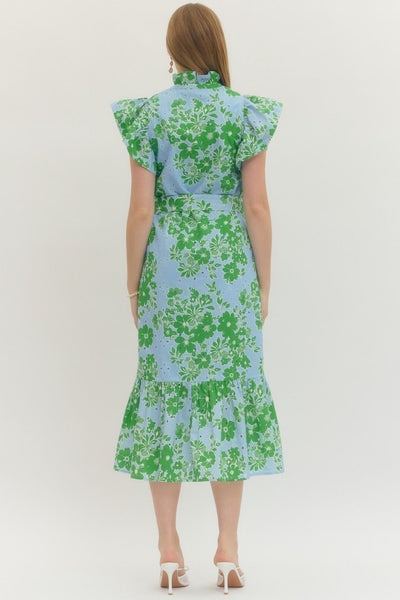 The Coastal Garden Maxi Dress