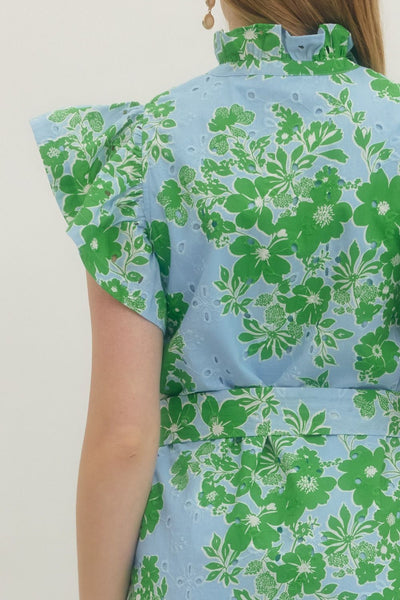 The Coastal Garden Maxi Dress