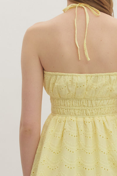 The Sun-kissed Midi Dress - Yellow